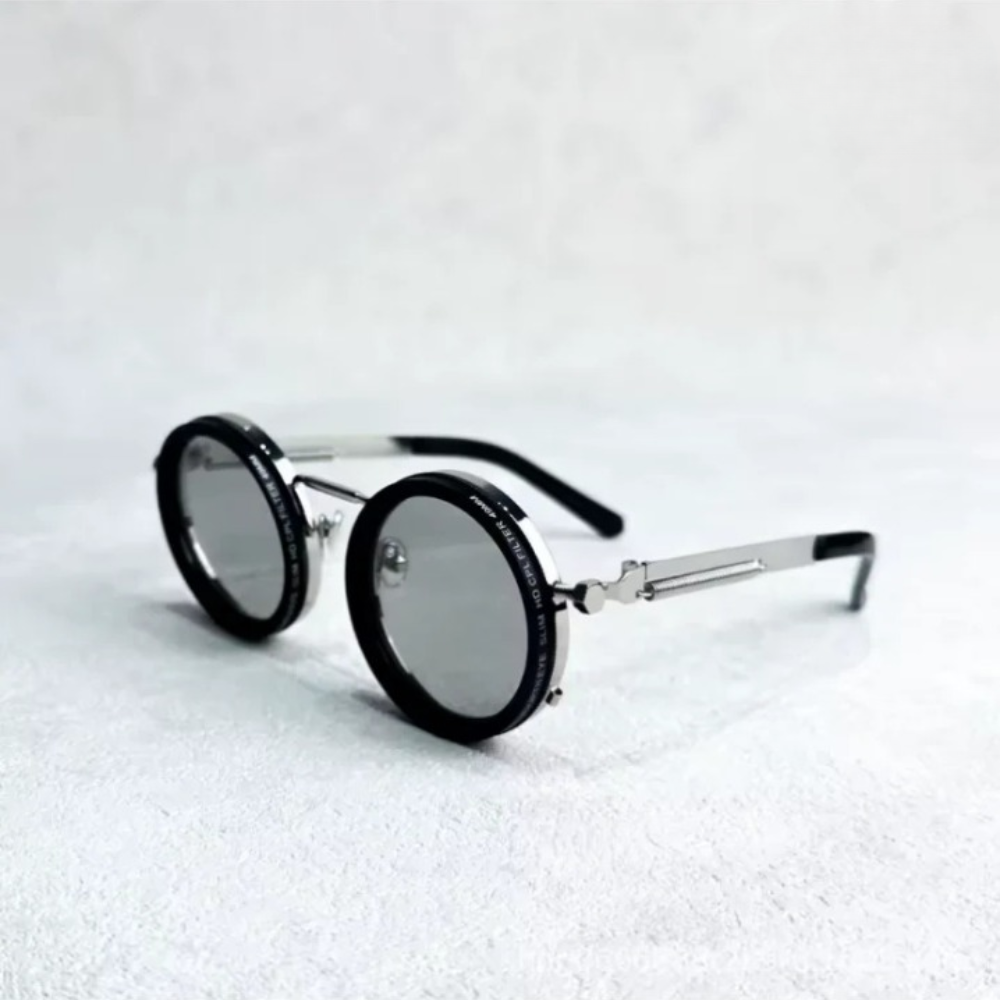 Crimson™ | Adjustable Black Sunglasses