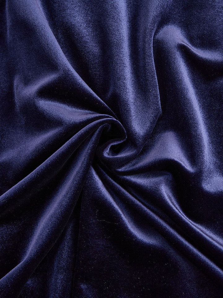 Rochie midi de lux cu mâneci lungi din catifea