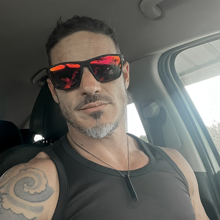 Dave™ | Stylish Square Polarized Sunglasses With UV400 Protection