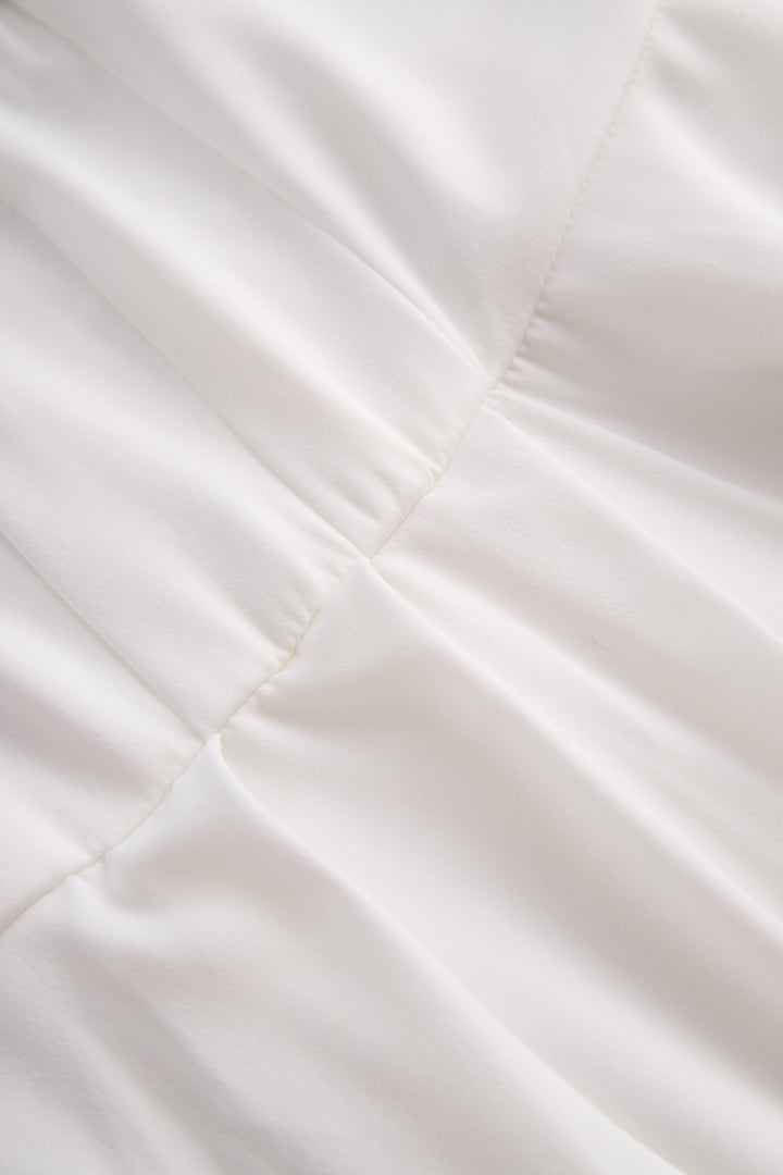 Rochie midi elegantă tip A, fără mâneci