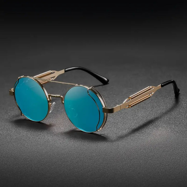 Agent™ | Steampunk Polarized Metal Sunglasses